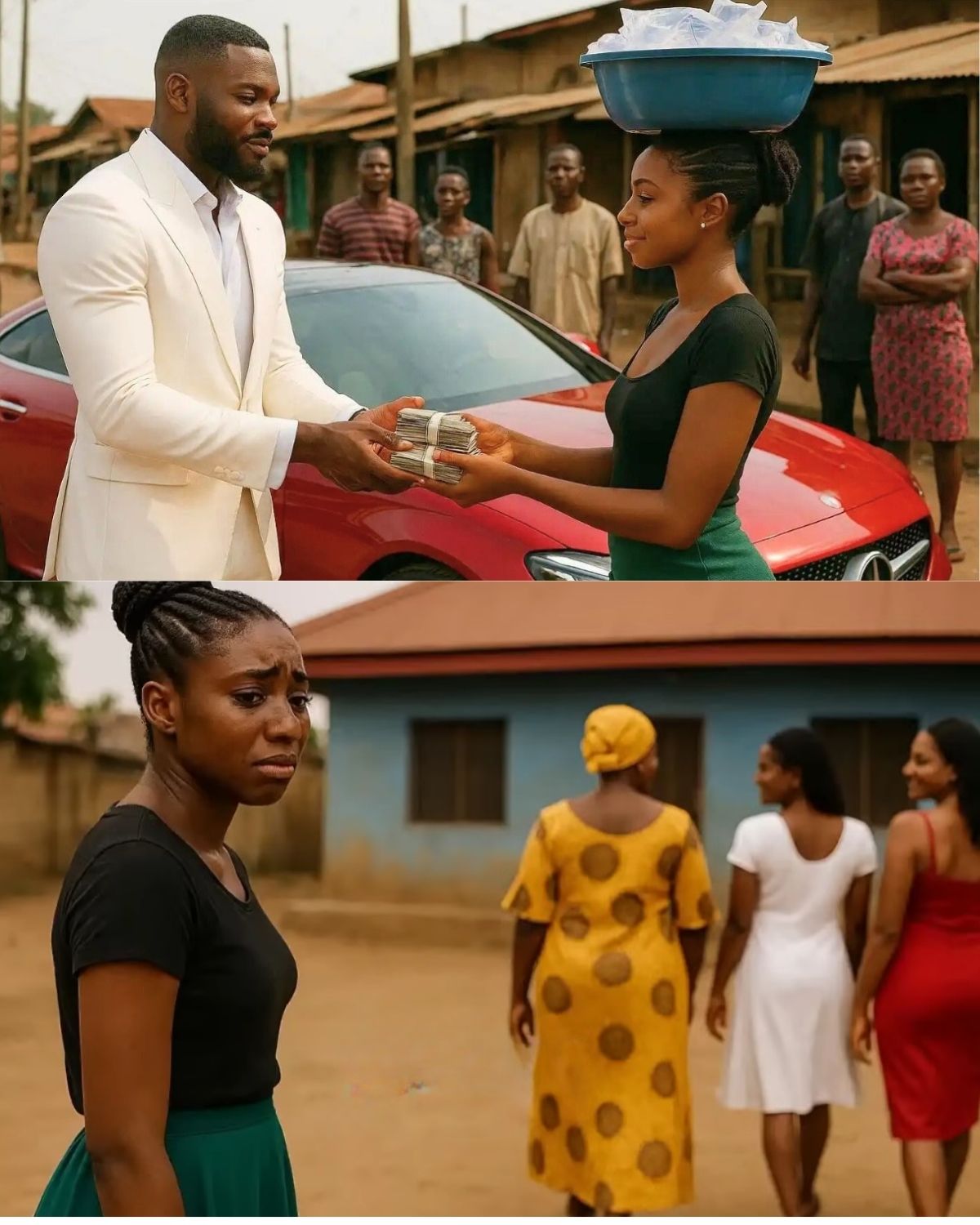 Billionaire pays poor girl to pretend to be his fiancee