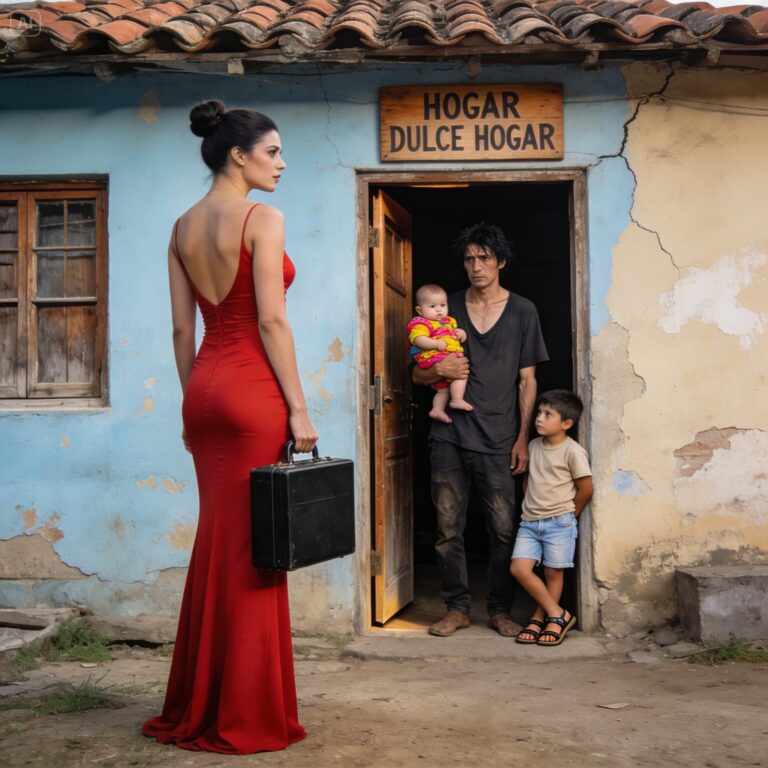 The millionaire went personally to fire her employee for his absences… but when that wooden door opened, she discovered something that shook her entire perfect world.-nghia