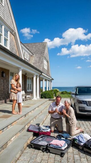 I spent $400,000 of my inheritance to buy a seaside house with an ocean view. My mother-in-law assumed it was all thanks to her brilliant son. She laughed delightedly and said, “Perfect! I’ll move in!” I didn’t object—until she took over the master bedroom meant for my husband and me. When I saw my belongings dumped outside, my husband spoke gently, “This will be my room with my mother. You’ll sleep in the living room.” I didn’t cry. I said just one thing: “Get out of my house. You have 30 minutes.”