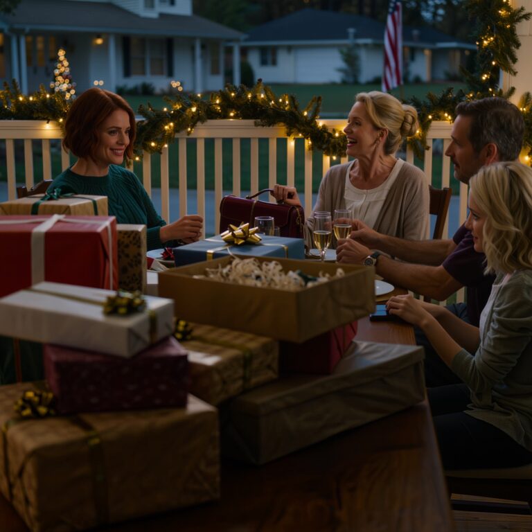 Everyone got gifts but me. Mom laughed, “Oh, we forgot you!” They expected tears. I smiled. “It’s okay—look what I got myself.” The room fell silent.