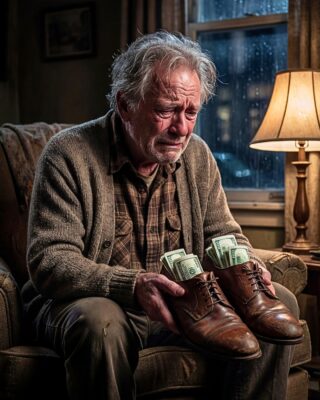 vThe daughter who had married far away suddenly sent her father a pair of size 41 leather shoes, even though he wore a size 44. The father, who loved his daughter too much to upset her over something so small, lovingly put the shoes away in the closet. But exactly five months later, when he accidentally opened the box, he was so shocked that his hands began to tremble…