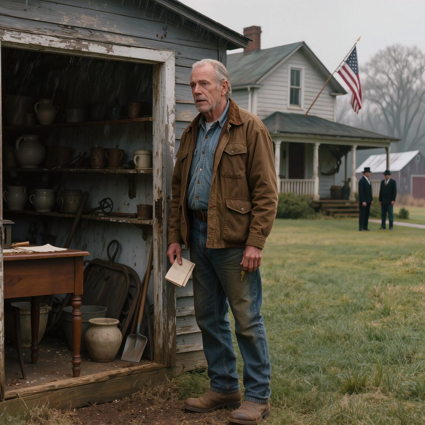 After My Wife’s Funeral, I Opened The Storage Door She’d Kept Me Out Of For 37 Years. Then My Son