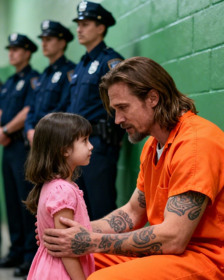 Before Being Executed, His Daughter Whispers Something That Leaves the Guards in Shock… Just before being executed, a prisoner asks for one last wish: to be allowed to speak with his little daughter Salomé.