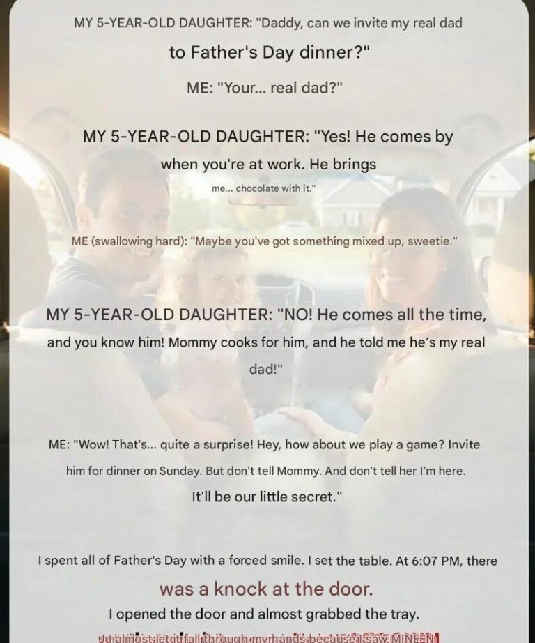 My daughter’s unexpected question changed our plans for Father’s Day!