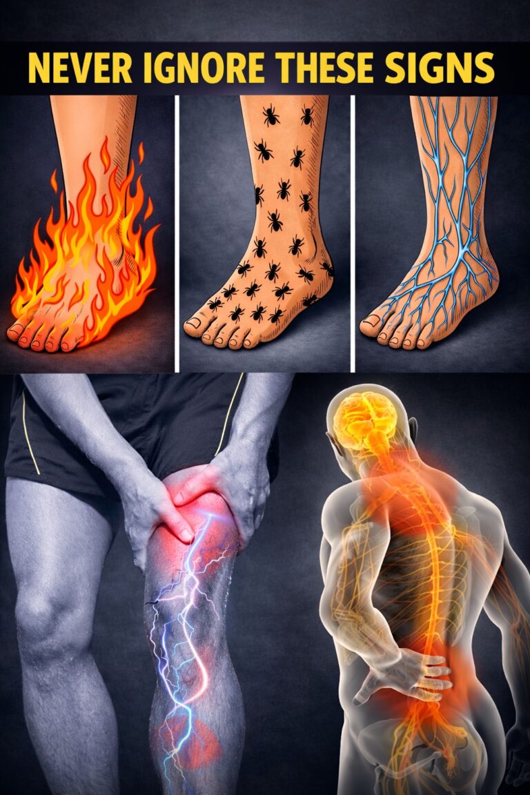 8 Silent Signs Your Feet May Be Showing Nerve Damage After Age 50