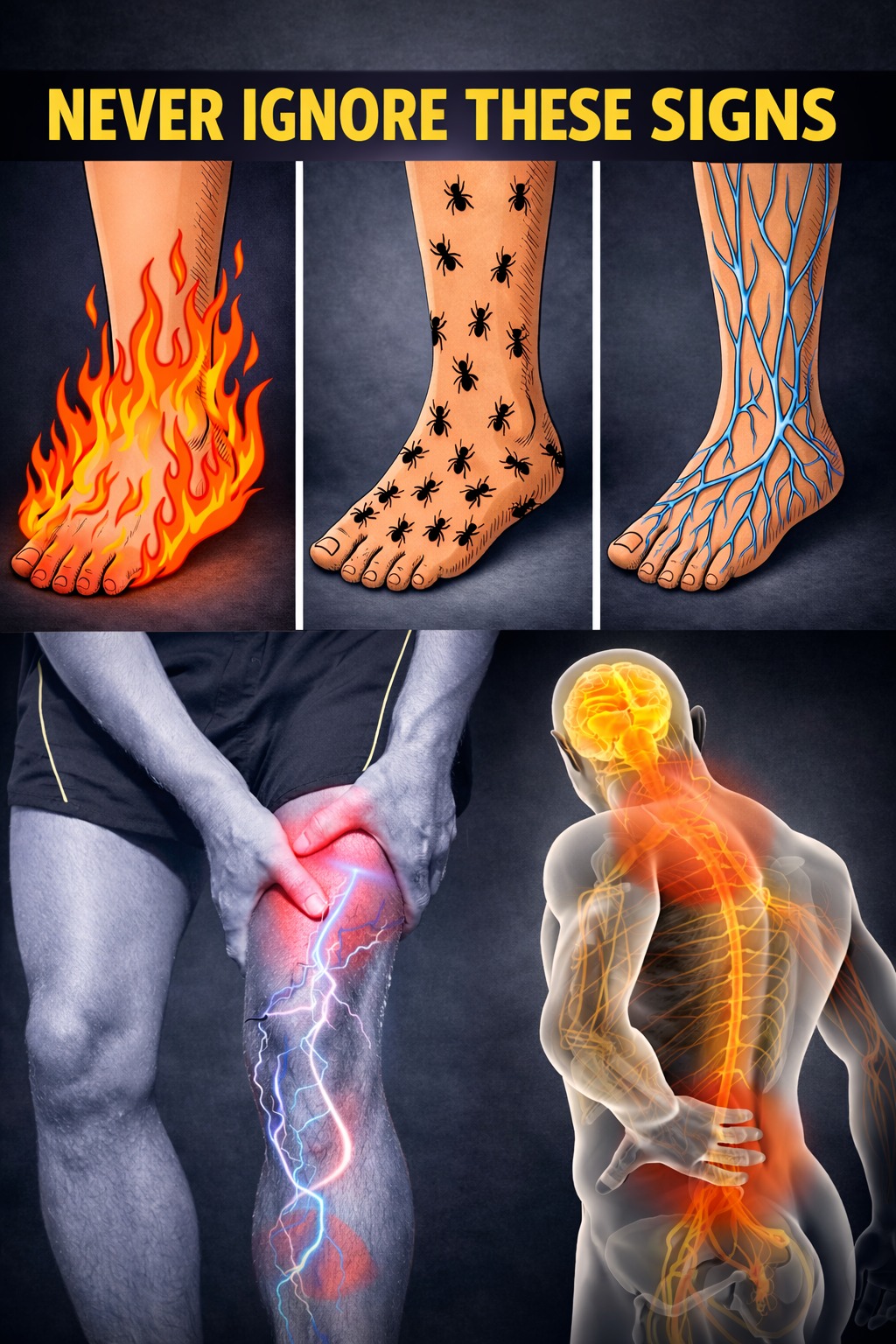 8 Silent Signs Your Feet May Be Showing Nerve Damage After Age 50