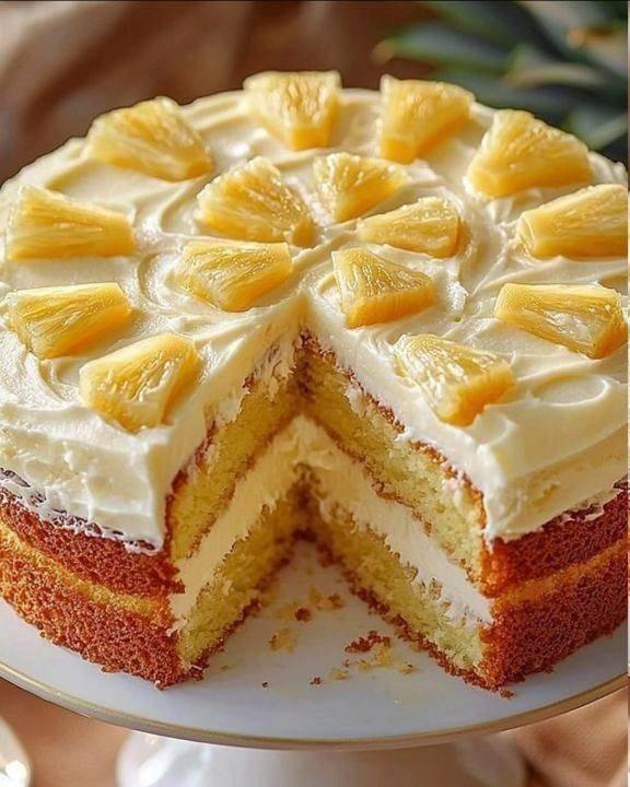 Super Moist Pineapple Cake: A Bite of Tropical Paradise