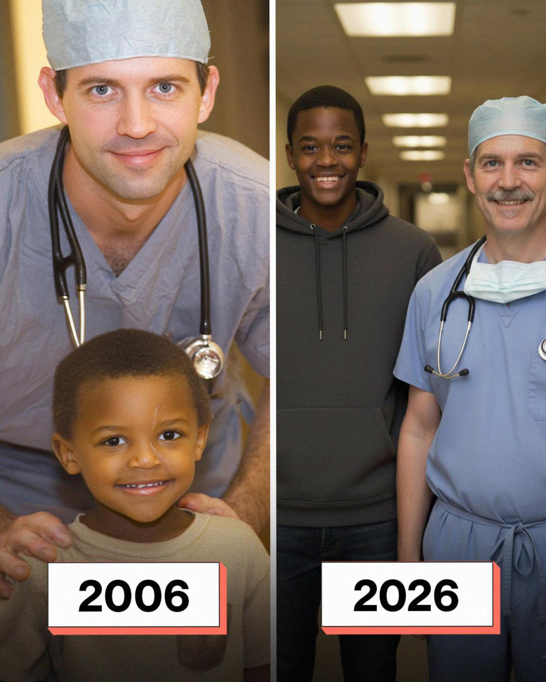 I saved the life of a 5-year-old boy during my first operation – 20 years later, we crossed paths again in a parking lot and he screamed that I had ruined his life