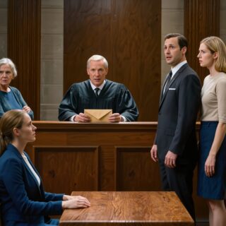 He Whispered, “Don’t Cry Now. You’ll Need Those Tears When I Take The House.” His Mistress Giggled. “And The Car.” His Mother Smiled. “And Your Pride.” The Judge Opened My Envelope, Read, Then Laughed Out Loud. My Husband Blinked. “What’s Funny?” The Judge Only Said, “Karma, Son.