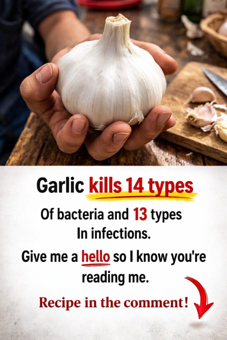 Garlic: The Natural Antibiotic That Wipes Out Infections