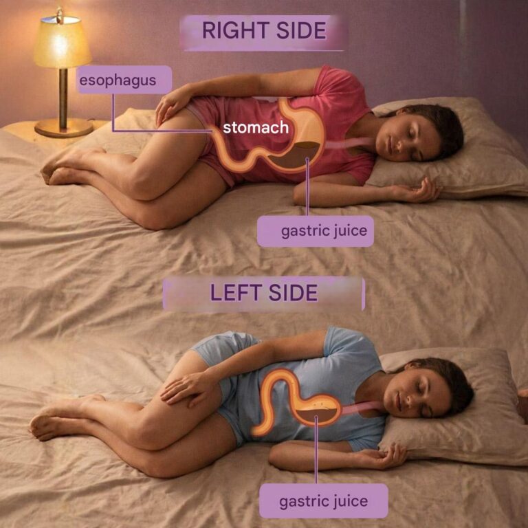 Warning: If you sleep on your right side, you should be aware of this health risk.