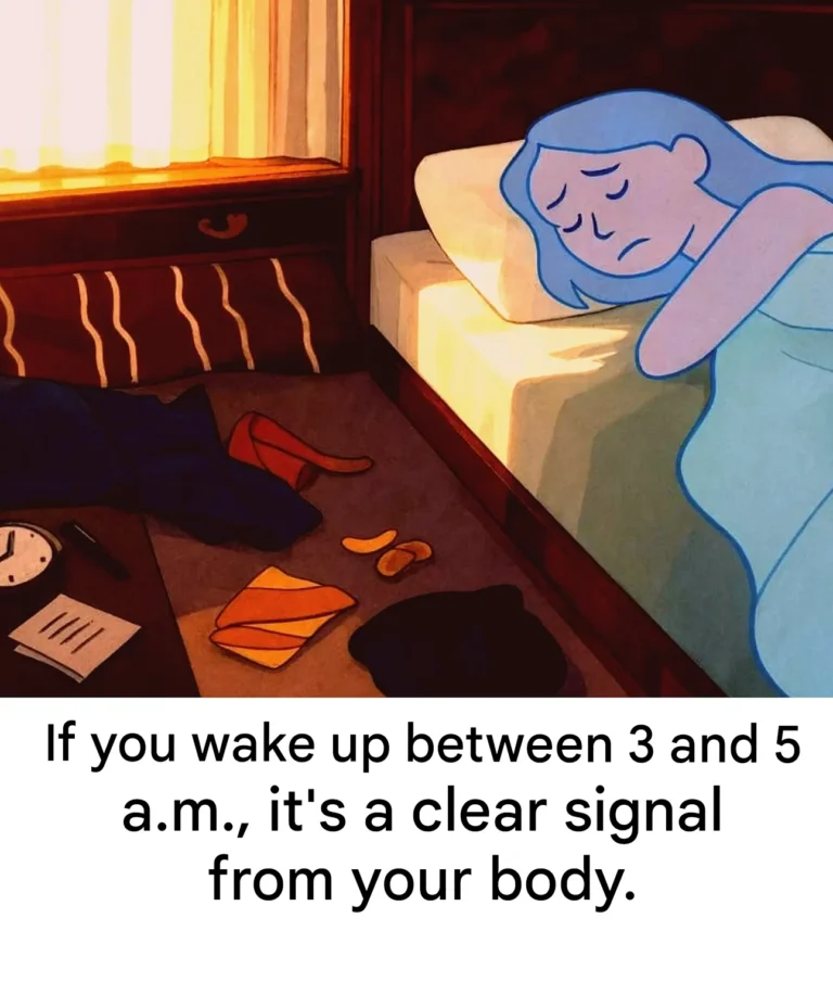 If you wake up at dawn between 3 a.m. and 5 a.m., it’s a clear signal from your body.