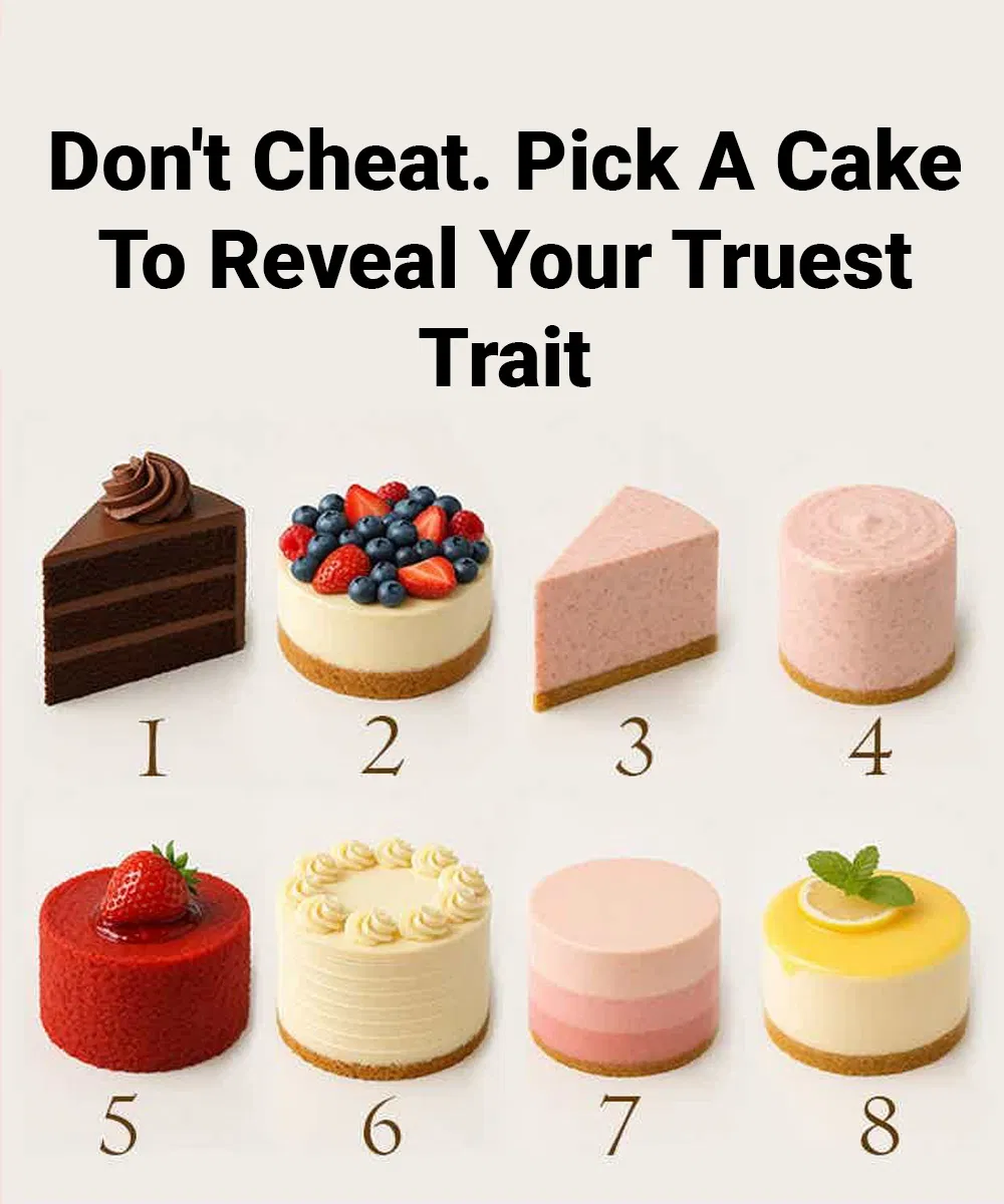 Don’t Ch.eat. Pick A Cake To Reveal Your Truest Trait