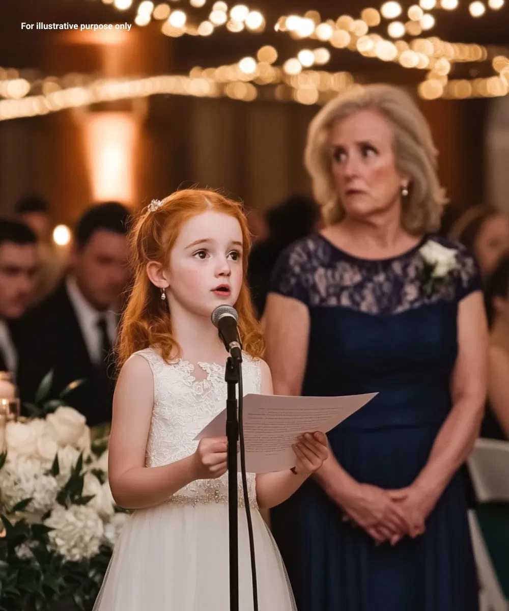 When My Mother-in-Law Hum:iliated Me at the Altar, My Daughter Took the Stage with a Letter from My Groom