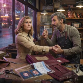 I went to pick up my daughter’s designer bag—and the repairman grabbed my wrist, whispering, “Get the kids out of town tonight,” before he showed me what was sewn inside.