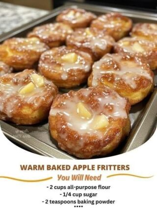 Warm Baked Apple Fritters: The Cozy Fall Treat You Can Make in Minutes