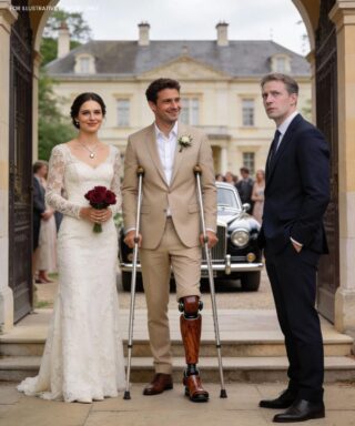 I heard my ex-wife was marrying a broke man, so I showed up to mock her— but the moment I saw the groom, I went home and cried until morning.