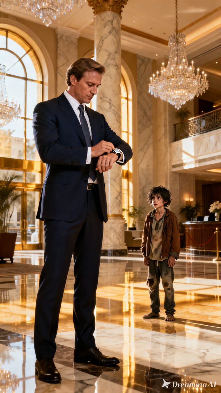 THE BOY RECOGNIZED THE MILLIONAIRE’S WATCH—AND ONE NAME CHANGED EVERYTHING