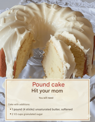 Slap Ya Mama Pound Cake