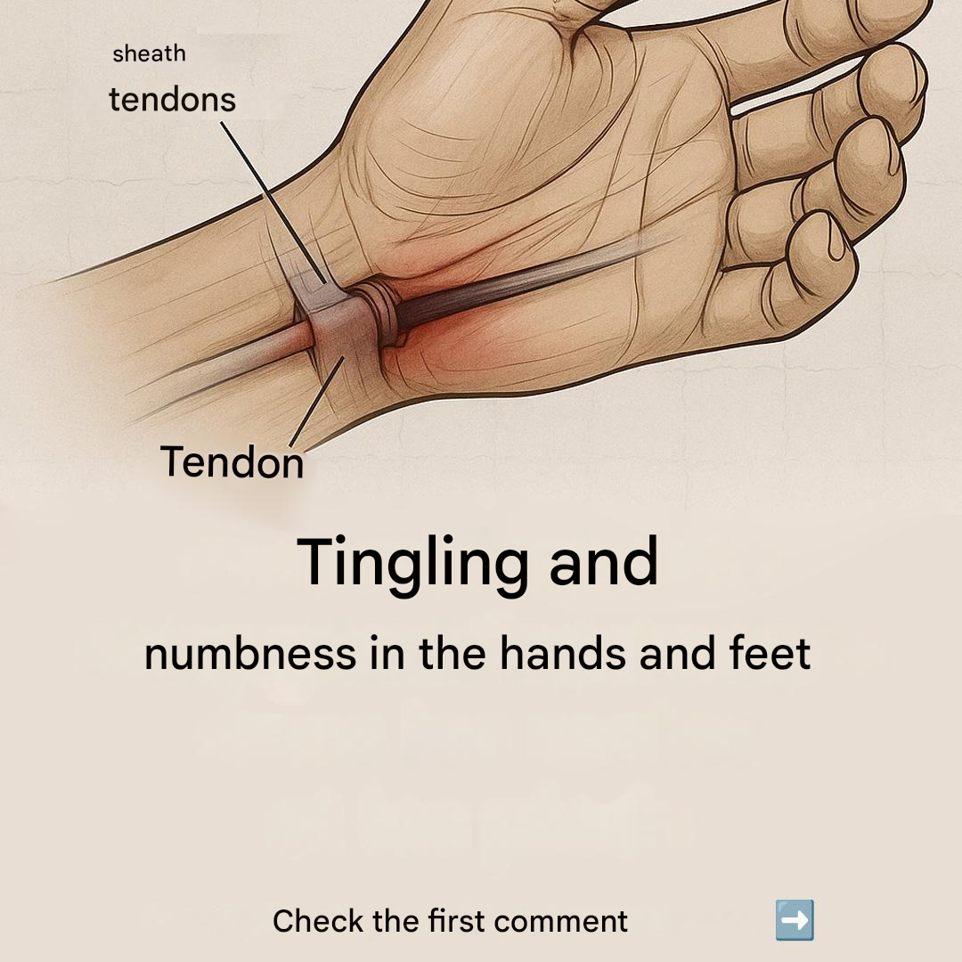 If your hands are going numb, here’s what it means…See more