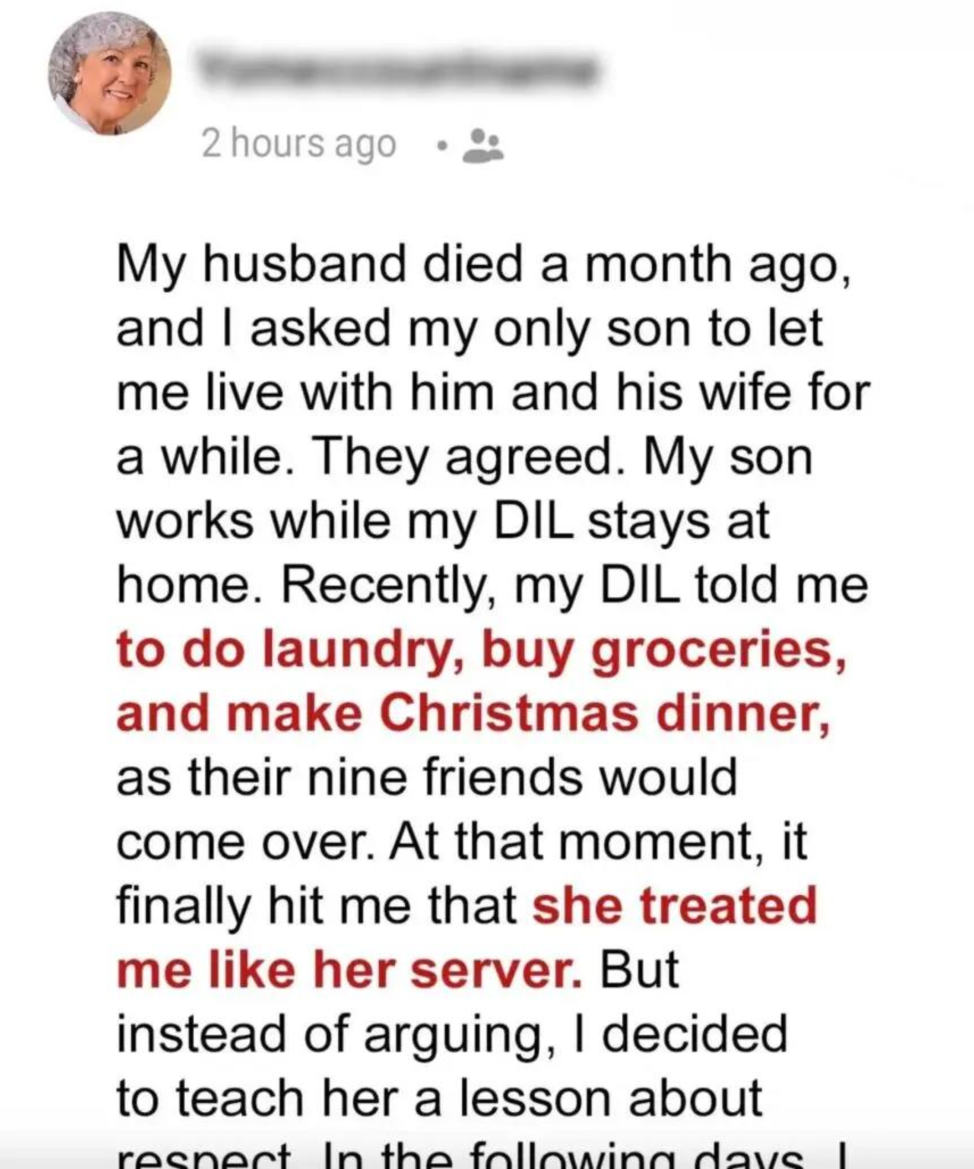 My Daughter-in-Law Treats Me Like Her Personal Maid — So This Christmas, I Decided to Teach Her a Lesson She’ll Never Forget.