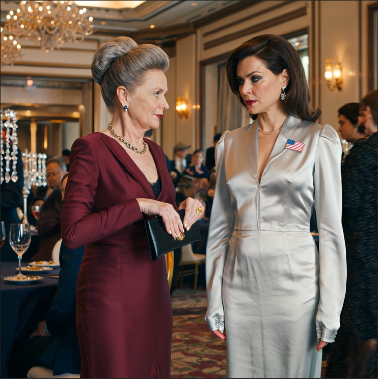 I asked to sit down, and my daughter-in-law snapped, “Stand, old woman,” loud enough for half the ballroom to hear, so I smiled and dialed one number she never expected.