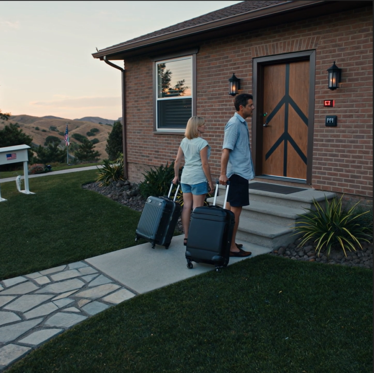 My Dad Forgot to Hang Up the Phone and I Heard, “She’s Stupid Enough to Let Us Stay,” So I Booked Their Dream Italy Trip, Sold My $980,000 Texas House Behind Their Backs, and When They Came Home Smiling, the Front Door Just Blinked Red