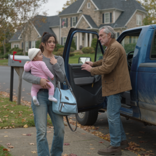 My dad saw me limping with my baby on my hip. Then he said, “Get in the car. We’re fixing this tonight.” Three weeks later, a judge read my mother-in-law’s texts out loud in open court—and the whole room went silent.