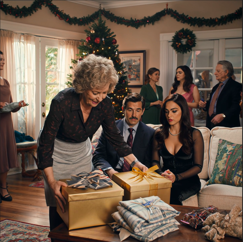 On Christmas My Daughter-In-Law Gave Me A $5 Apron And Said, “You’ll Need It To Serve Us Sunday Dinner.” Everyone Laughed. I Swallowed My Tears, Stood Up… And Handed Them A Giant Box That Wiped The Smiles Off Their Faces In Three Seconds Flat