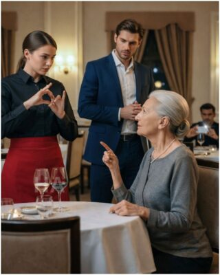 SHE SIGNED ONE SENTENCE TO THE BILLIONAIRE’S DEAF MOM… AND HIS EMPIRE STARTED BURNING IN SILENCE