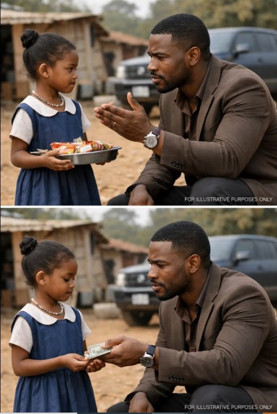 A Billionaire Saw a Poor Little Girl Wearing His Lost Necklace—Then Her Answer Changed Everything
