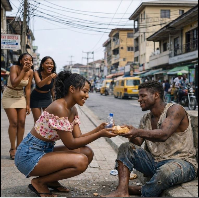 Poor Girl Fed A Homeless Beggar Everyday, Unaware He Is A Lost Billionaire…