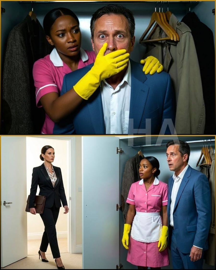 The Millionaire Came Home Early — His Maid Whispered, ‘Stay Quiet.’ The Reason Was Shocking