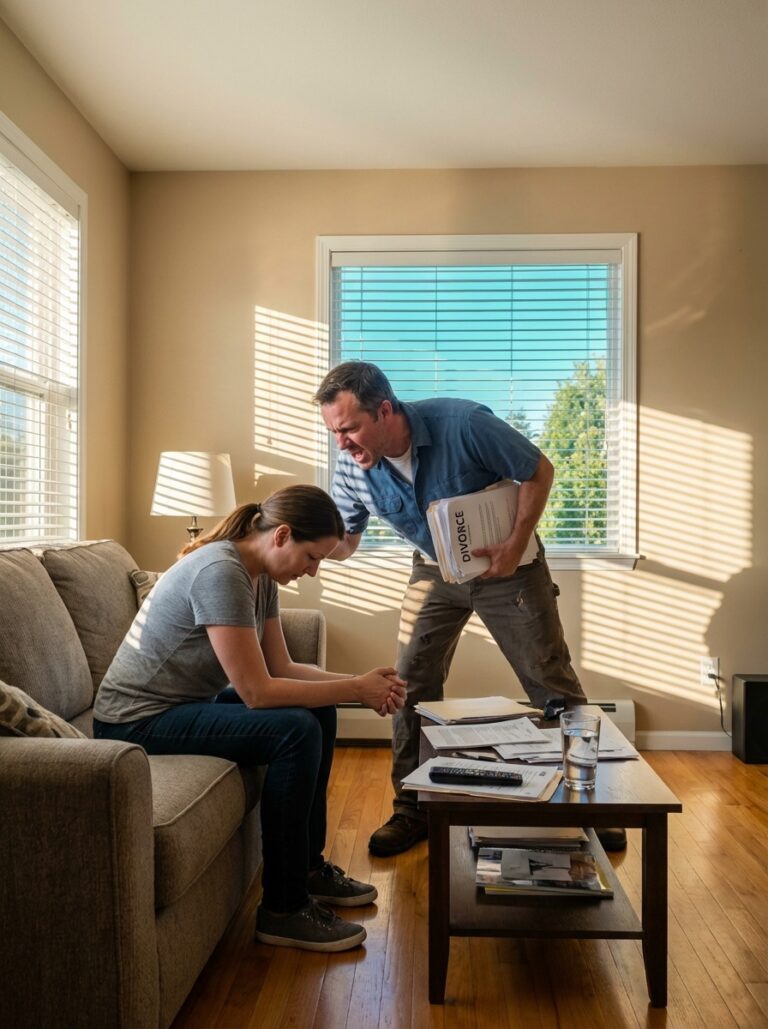 My husband—unaware that I earned $4.2 million a year—shouted at me: “You sick psycho! I’ve already filed for divorce. Be out of my house by tomorrow.”