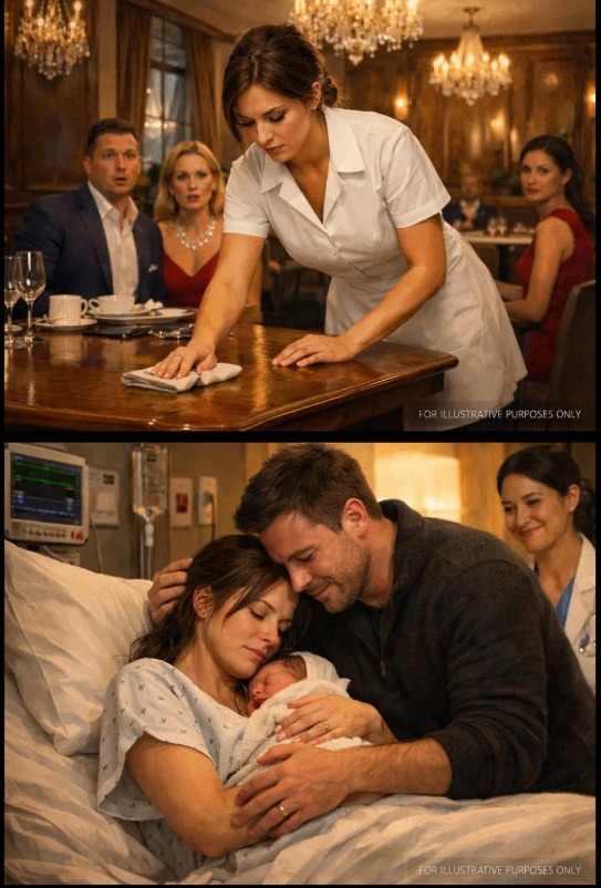 Billionaire Freezes When He Sees His Missing Wife Working as a Waitress—Then Notices She’s Pregnant