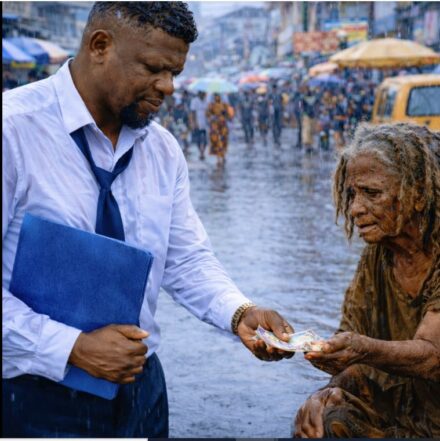 He lost his Job but still gave his last money to a homeless beggar unaware she will change his life
