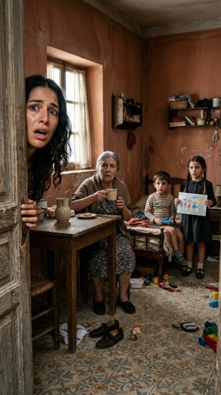 Hello…? My voice sounded strange, as if it wasn’t my own.