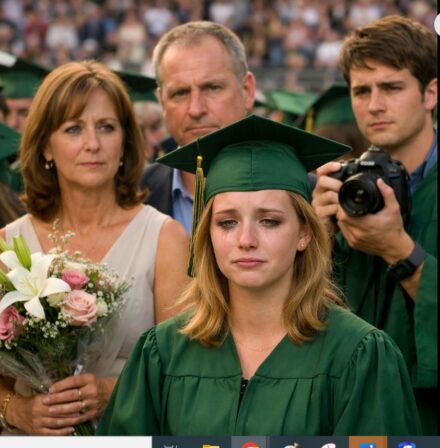 At my twin sister’s graduation, my father lifted his camera for her name—then the dean said, “Please welcome Francis Townsend, our valedictorian and Whitfield Scholar,” and the man who once told me, “You’re smart, but you’re not special. There’s no return on investment with you,” went completely still as I walked toward the podium he never imagined I’d stand on.