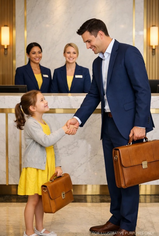 A Little Girl in a Yellow Dress Walked Into a Corporate Headquarters Saying She Came to Her Mother’s Job Interview — What Happened Next Left the Entire Office Speechless