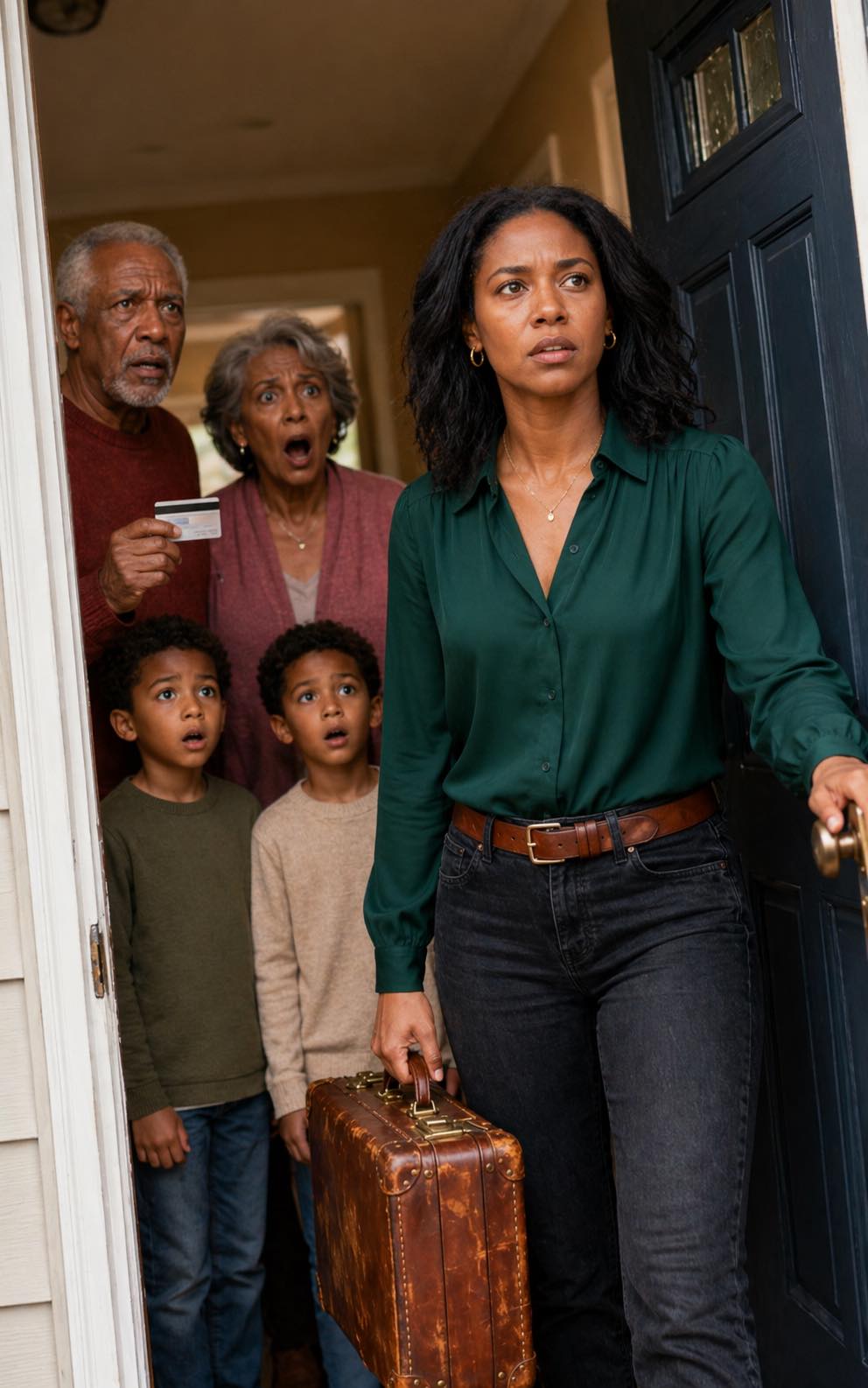 My dad kicked me out and said I could only come back if I got on my knees and apologized to my sister and her two kids—the people he called “the real pride of the family.” I didn’t argue. I just said, “Okay then.” What I did next… changed everything.